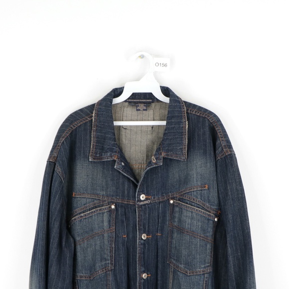 Vintage 90s Marithe Francois Girbaud Jean Jacket - Picture 2 of 9